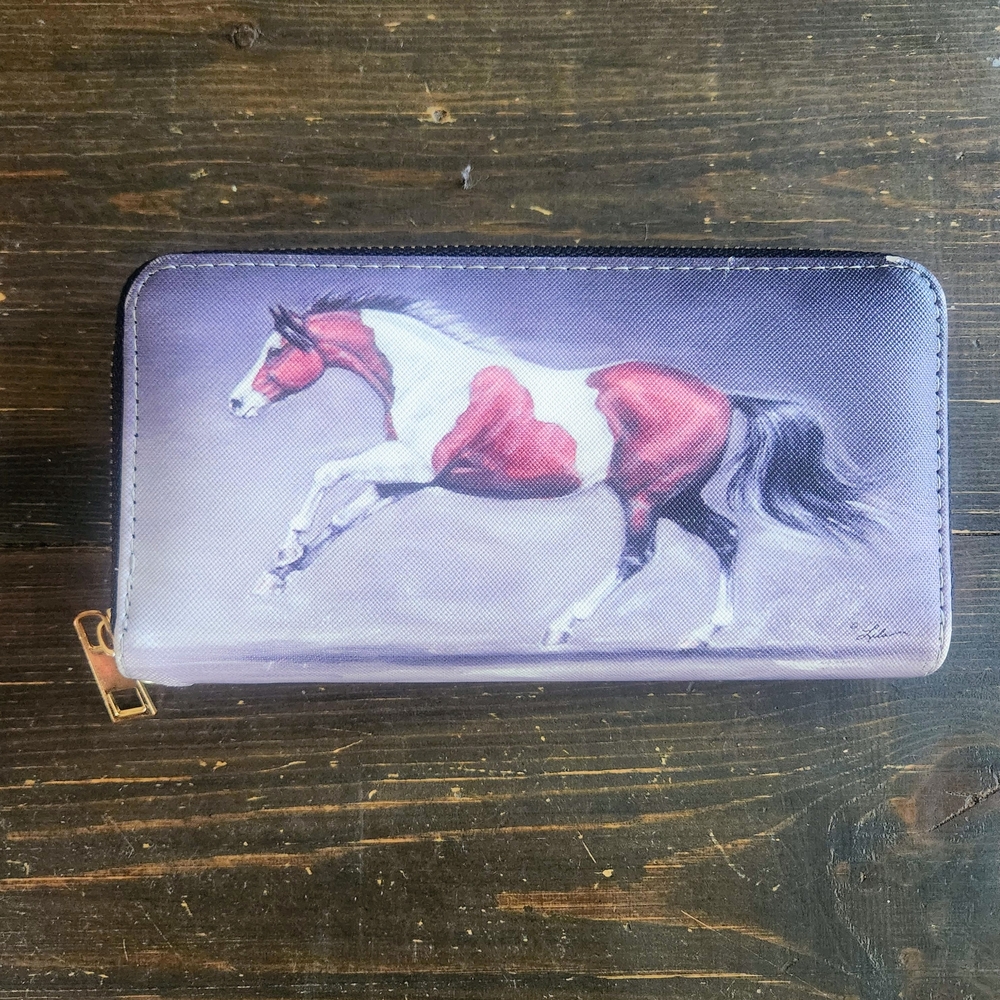 Horse Print Wallet